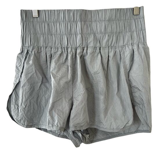 Free People Movement The Way Home Shorts in Silver Gray Size Large Gently Used - Picture 2 of 6